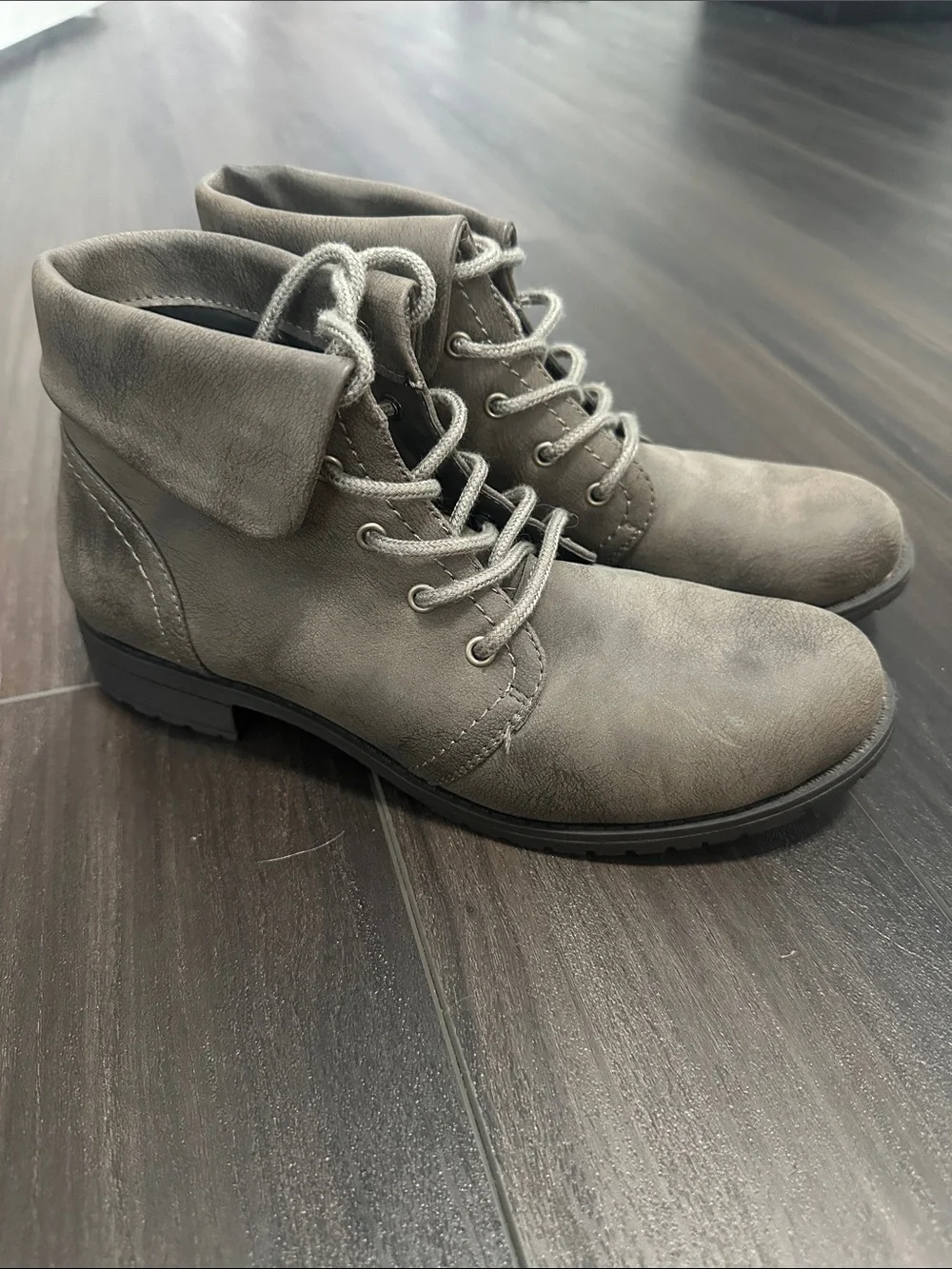 Sonoma Goods For Life Lace-Up Ankle Boots - Size 7.5